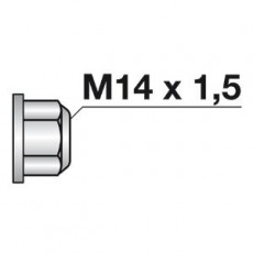 Sicherheitsmutter M14x1,5 zu Pöttinger